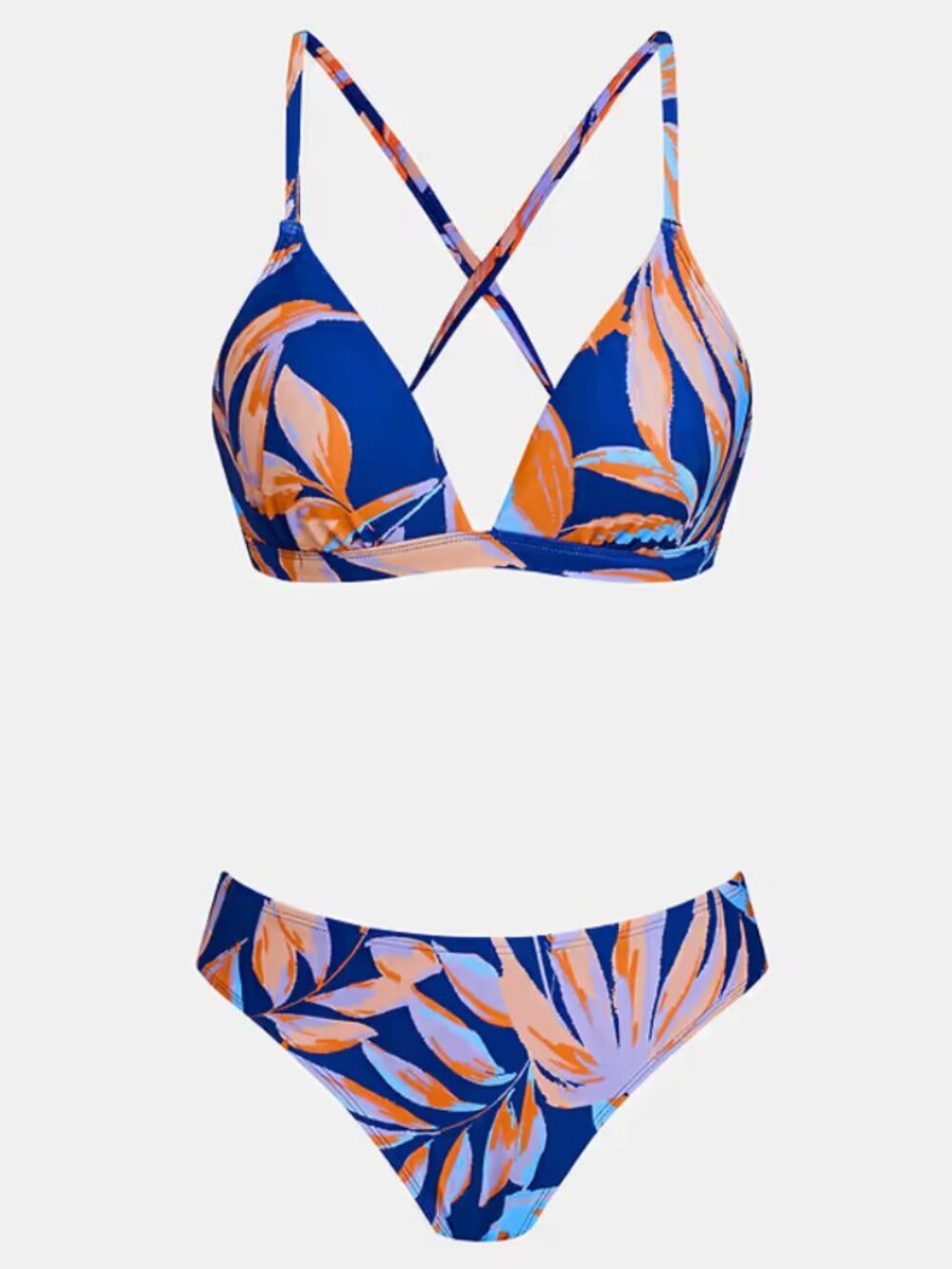Lace-Back Top & Hipster Bikini Set - Picture 4 of 4